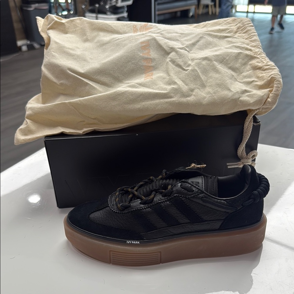 NEW Adidas Women’s Sz 5.5 Super Sleek 72 Beyonce Ivy Park Black (with bag/box)